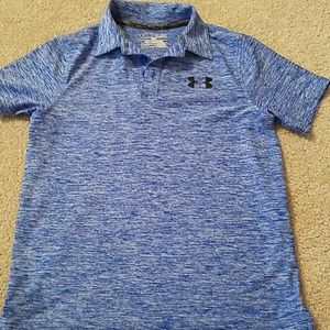 Under armour boys golf shirt
